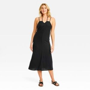 NWT Target Universal Thread Midi Linen Sundress